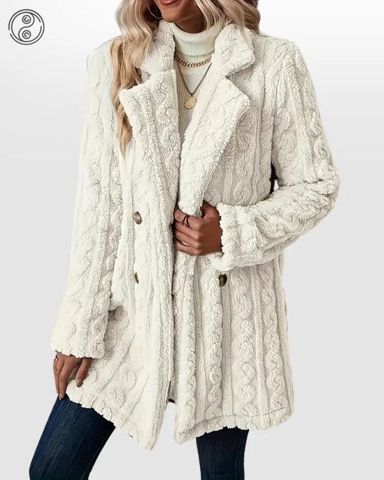 Cappotto in pelliccia sintetica