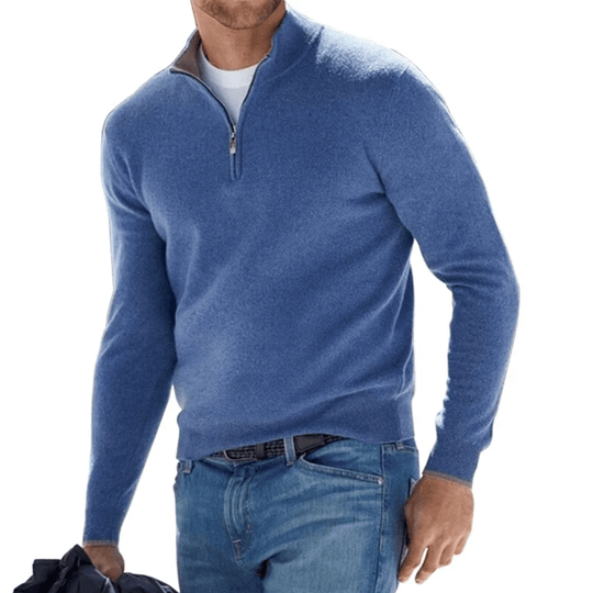 James - maglione con mezza zip