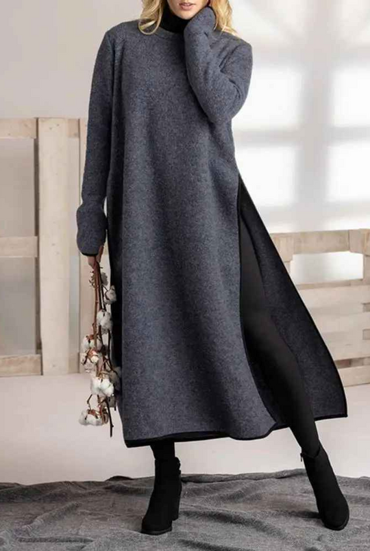 Diana - Accogliente maxi abito a strati