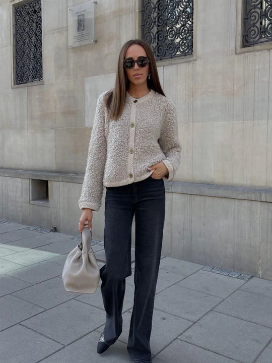 Chiara - Cardigan con orsacchiotto