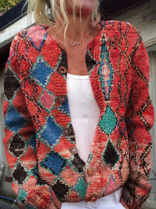 Mirna - Cardigan floreale