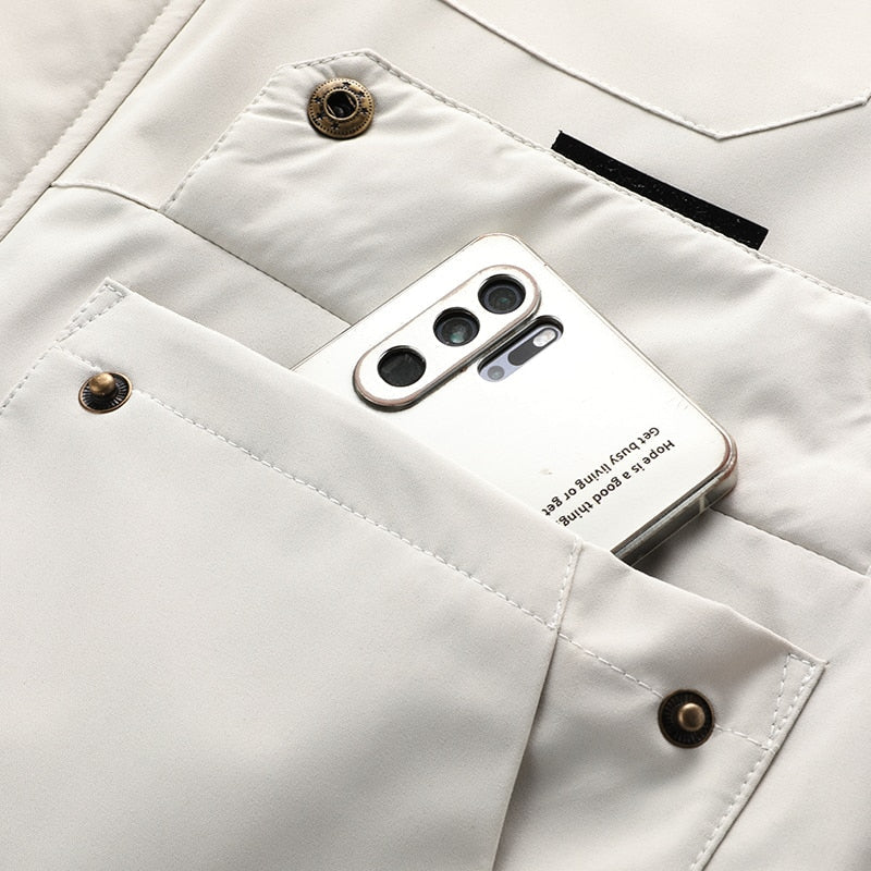 Antonio - Confortevole giacca outdoor antivento e impermeabile