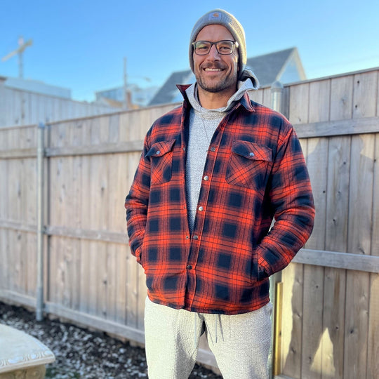 Jack™ | Giacca Di Flanella a Righe