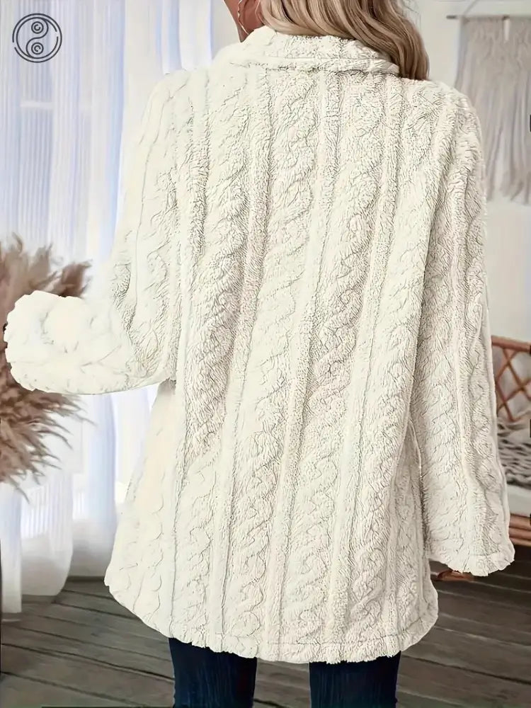 Cappotto in pelliccia sintetica